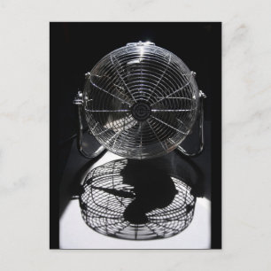 Mandrill Ventilator BW stille levensfotografie Briefkaart