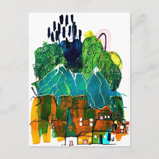 Mandu Briefkaart (Voorkant)