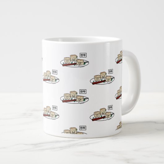 Mandu Koreaans stommerik Grote Koffiekop (Voorkant rechts)