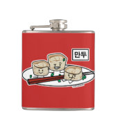 Mandu Koreaanse dumpland voor ontbijthangul Heupfles (Voorkant)