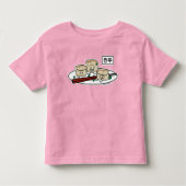 Mandu Koreaanse dumpland voor ontbijthangul Kinder Shirts (Voorkant)