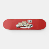 Mandu Koreaanse dumpland voor ontbijthangul Persoonlijk Skateboard (Horizontaal)