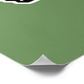 Mandu Koreaanse dumplas ontbijthangul Poster (Hoek)