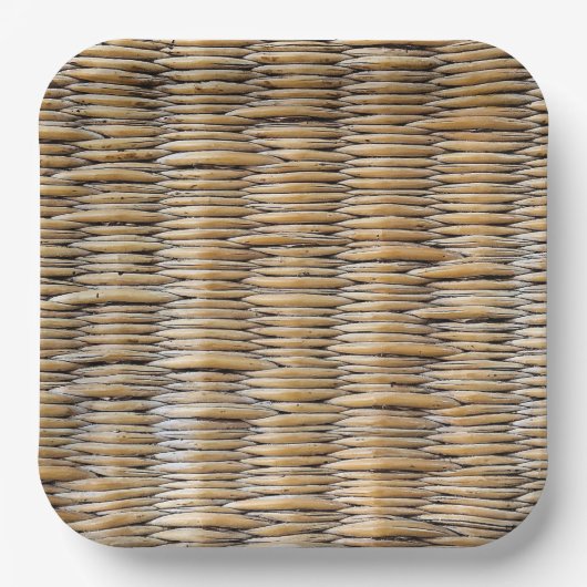 mandweefmacro papieren bordje (Voorkant)