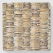 mandweefmacro stenen onderzetter (Voorkant)