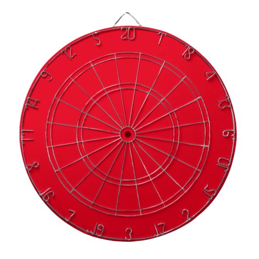 Mandy, Bleek Rood, parelrood, Dartbord (Voorkant)