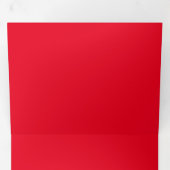 Mandy, Bleek Rood, parelrood, Drieluik Kaart (Binnenzijde eerst)