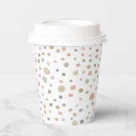 Mandy Confetti Waterverf Stippen Paper Cup Papieren Bekers