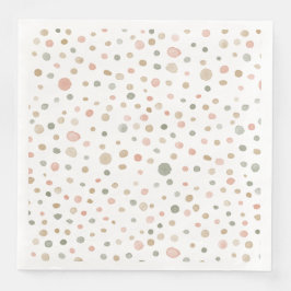 Mandy Confetti Waterverf Stippen Papier servet