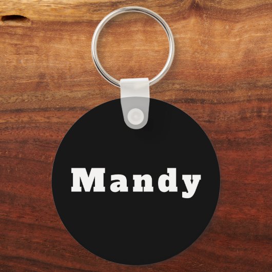 Mandy Sleutelhanger (Achterkant)