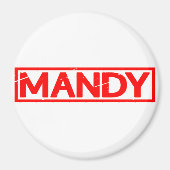 Mandy Stamp Magneet (Voorkant)