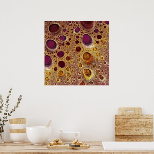 mandyKiller tegetapples werk isTheEasyPart 8k Poster (Keuken)