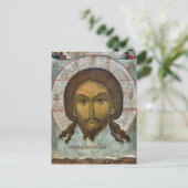 Mandylion Orthodox Christelijk Icoon Briefkaart (Staand voorkant)