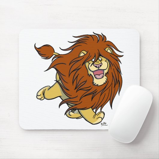 Mane Attraction: Haar in Movement mousepad Muismat (Met muis)