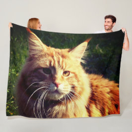 Mane Coon Fleece Deken