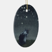 "Manebaden" Keramisch Ornament (Rechts)