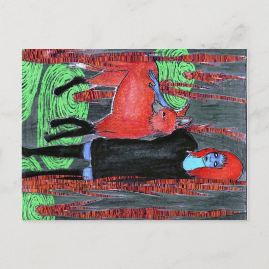 Maned Briefkaart (Voorkant)