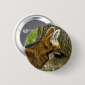 Maned Wolf 1529 Button (Voorkant /achterkant)
