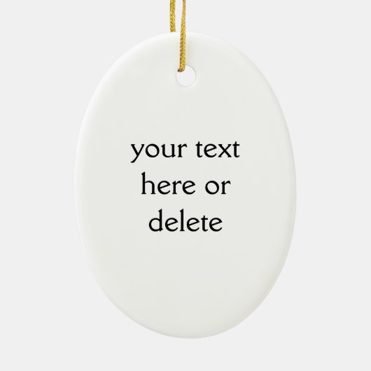 Maned Wolf Waterverf Art Keramisch Ornament (Achterkant)