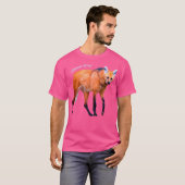 Maned Wolf Zuid-Amerikaanse wilde hond wolf liefhe T-shirt (Voorkant volledig)