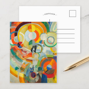 Manège de Cochons   Robert Delaunay Briefkaart