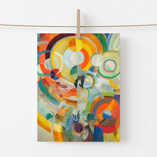 Manège de Cochons | Robert Delaunay Briefkaart