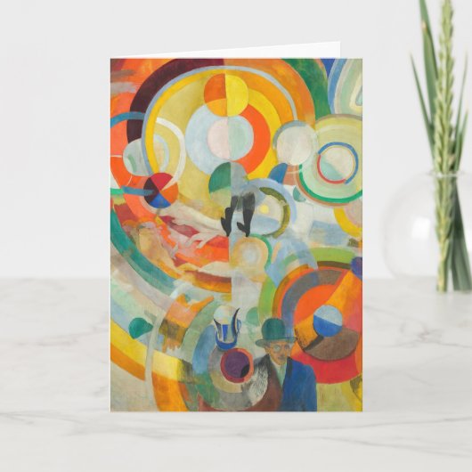 Manège de Cochons | Robert Delaunay Kaart (Voorkant)