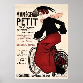 Manege Petit Bicycles  Adverteren Poster