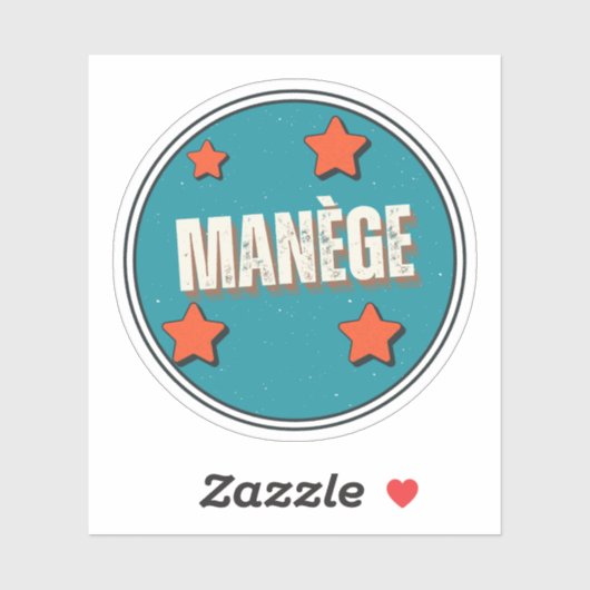 Manège Sticker (Vel)