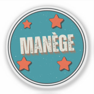 Manège Sticker
