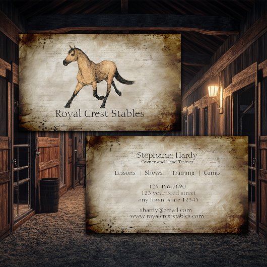 manege visitekaartje