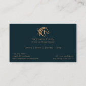 manege visitekaartje (Achterkant)