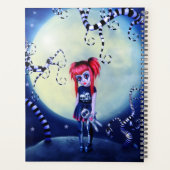 Manekeen in het maanlicht goth-stijl planner (Achterkant)