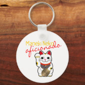 Maneki Neko Aficionado Sleutelhanger (Voorkant)
