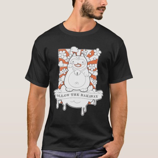Maneki Neko - Baka Re-Mix T-shirt (Voorkant)