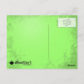 Maneki Neko Briefkaart (Achterkant)