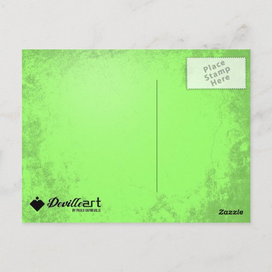 Maneki Neko Briefkaart (Achterkant)