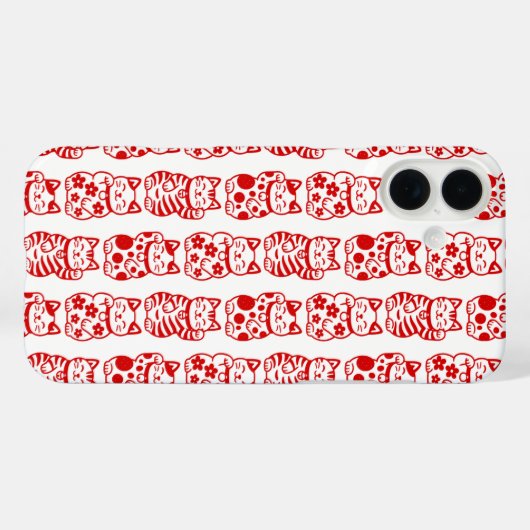 Maneki Neko Case-Mate iPhone Case (Achterkant (horizontaal))