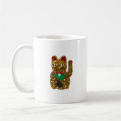 maneki neko cat koffiemok (Links)