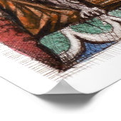 Maneki Neko Cat Poster - Buddha Cat (Hoek)