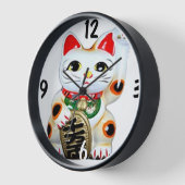 Maneki Neko Chinese gelukskat (Hoek)