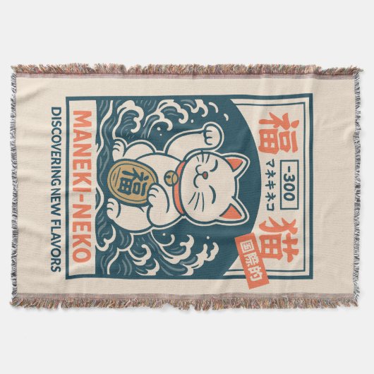 Maneki-Neko Deken (Voorkant)