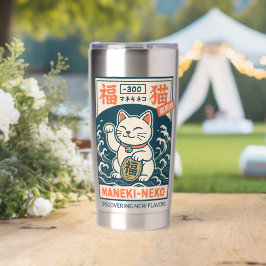 Maneki-Neko Geïsoleerde Drinkbeker