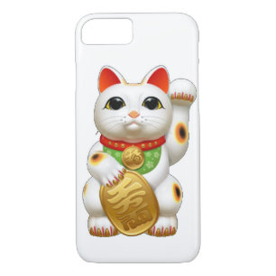 maneki-neko gelukskat 	iPhone 8/7 hoesje