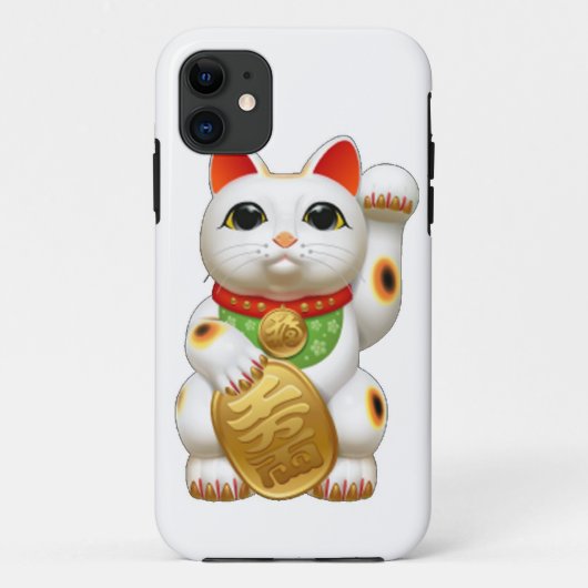 maneki-neko gelukskat Case-Mate iPhone case (Achterkant)