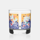 MANEKI NEKO gelukskat Rocks Glass Whisky Glas (Rechts)