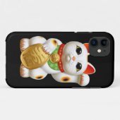 maneki-neko gelukzak japans charme talisman welk Case-Mate iPhone case (Achterkant (horizontaal))