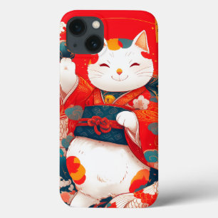 Maneki-Neko, Japanse gelukskat Case-Mate iPhone Case