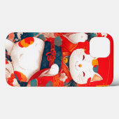 Maneki-Neko, Japanse gelukskat Case-Mate iPhone Case (Achterkant (horizontaal))