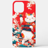 Maneki-Neko, Japanse gelukskat Case-Mate iPhone Case (Achterkant)